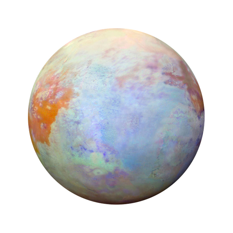 Titan, A moon of Saturn Decal