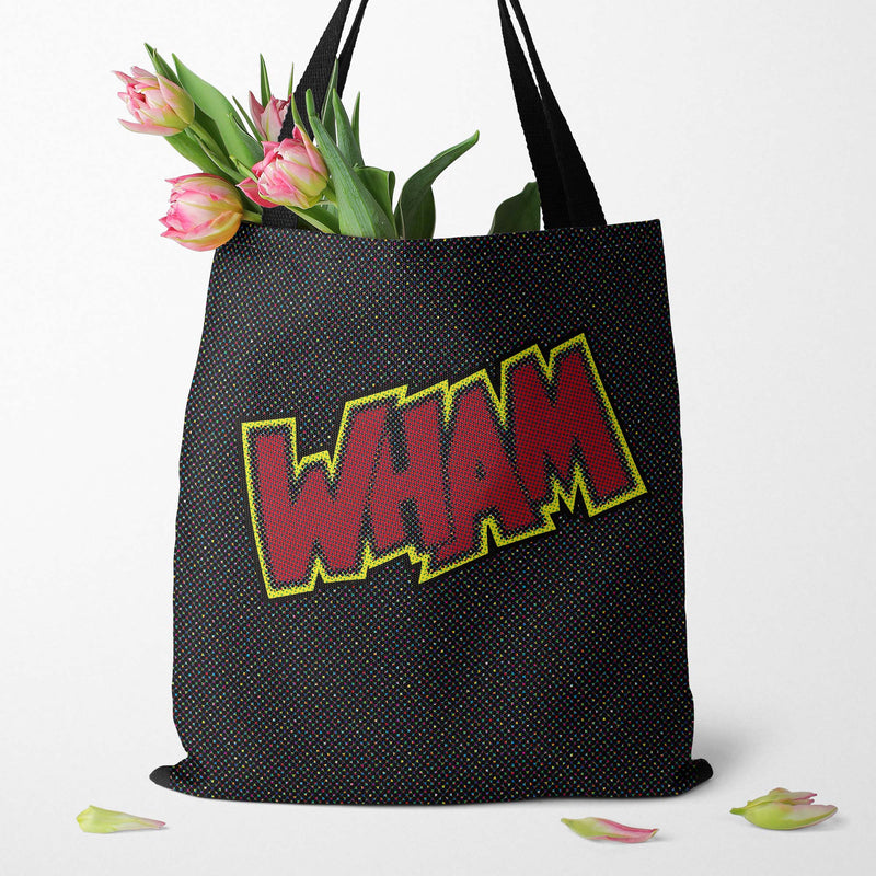 Bright Future Heirloom WHAM Comic Book Sound Tote Bag