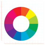 Tertiary Color Wheel Decal Bright Future Heirloom