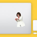 The Pelosi Clap Back - Nancy Pelosi State of the Union Clap Decal Bright Future Heirloom