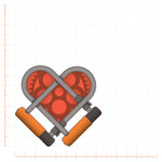 U-Lock Heart Decal Bright Future Heirloom