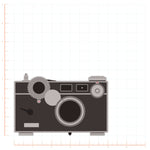 Vintage C3 Argus Camera Decal Bright Future Heirloom