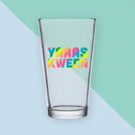 Yaaas Kween Broad City Pint Glass Bright Future Heirloom